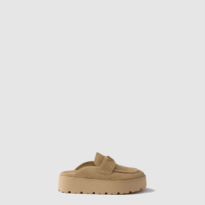 프라다 여성 가죽 뮬 - Prada Womens Leather Mule - prs8488x