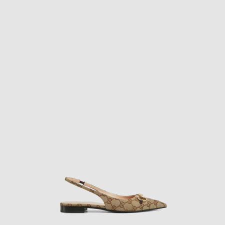 구찌 여성 홀스빗 플랫 슈즈 - Gucci Womens Horsebit Flat Shoes - gus8491x