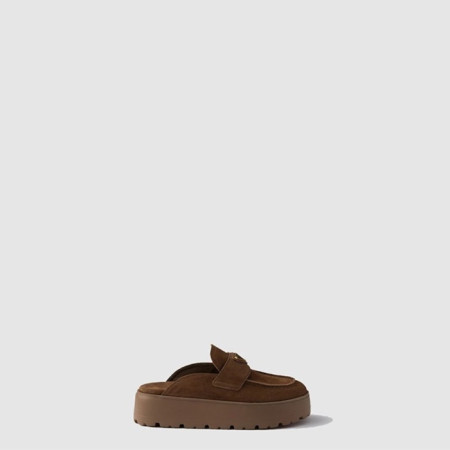 프라다 여성 가죽 뮬 - Prada Womens Leather Mule - prs8492x