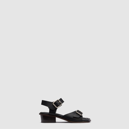 르메르 여성 스퀘어 힐 샌들 - Lemaire Womens Square Heel Sandals - les8509x