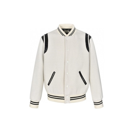 입생로랑 남성 봄버 자켓 - Saint Laurent Mens Bomber Jacket - ysc8492x