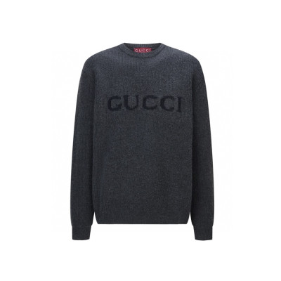 구찌 남성 라운드 스웨터 - Gucci Mens Round Sweater - guc8523x