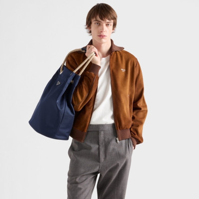 프라다 남성 가죽 자켓 - Prada Mens Leather Jacket - prc8585x