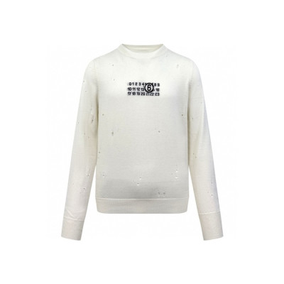 메종 마르지엘라 남성 라운드 니트 - Maison margiela Mens Round Knitwear - mac8594x