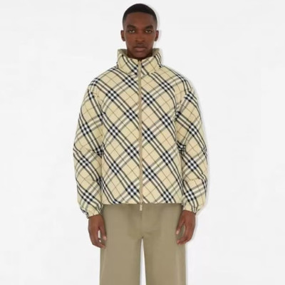 버버리 남성 양면 다운 패딩 - Burberry Mens Down Padding - buc8617x