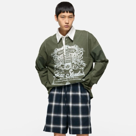 아크네 남성 폴로 긴팔티 - Acne Mens Polo Tshirt - anc8643x