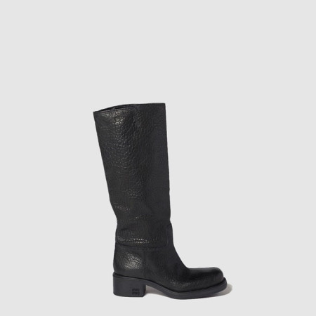 미우미우 여성 가죽 부츠 - Miumiu Womens Leather Boots - mis8546x