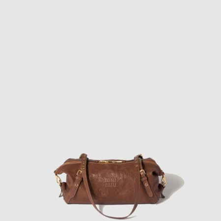 미우미우 여성 가죽 숄더백 - Miumiu Womens Leather Shoulder Bag - mib11211x