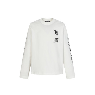 크롬하츠 남성 라운드 긴팔티 - Chrome Hearts Mens Round Tshirt - chc8658x