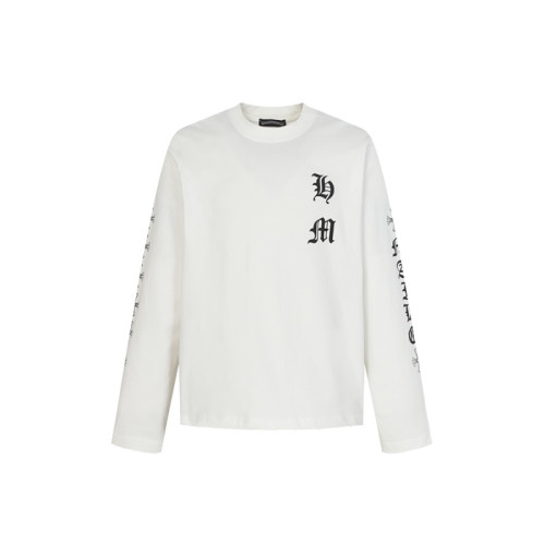 크롬하츠 남성 라운드 긴팔티 - Chrome Hearts Mens Round Tshirt - chc8658x