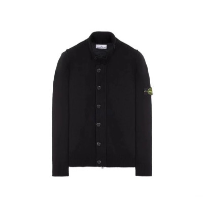 스톤아일랜드 남성 터틀넥 가디건 - Stone Island Mens Turtle-neck Cardigan - stc8662x