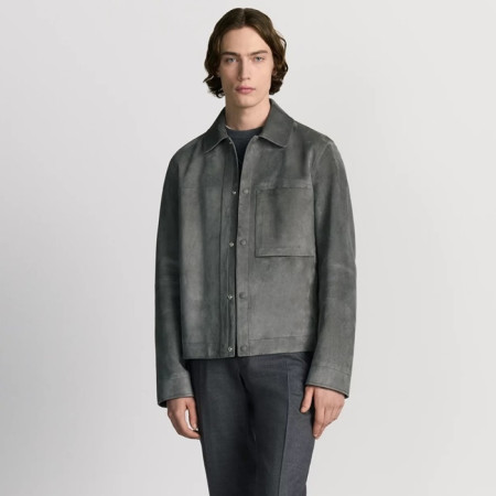 디올 남성 가죽 자켓 - Dior Mens Leather Jacket - dic8669x