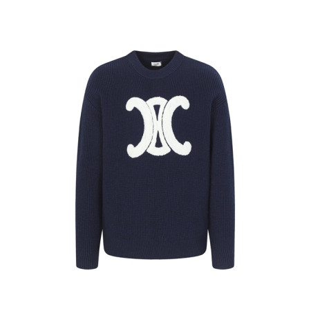 셀린느 남성 라운드 스웨터 - Celine Mens Round Sweater - cec8773x