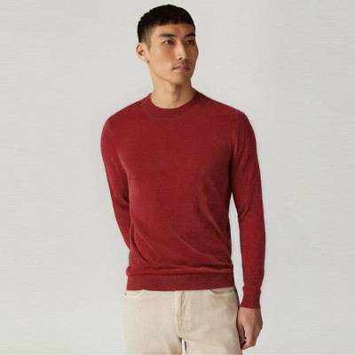 로로피아나 남성 라운드 스웨터 - Loro Piana Mens Round Sweater - lpc8807x