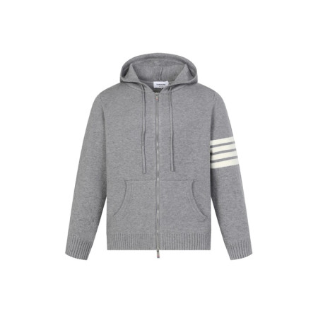 톰브라운 남성 후드 스웨터- Thom Browne Mens Hood Sweater - thc8812x