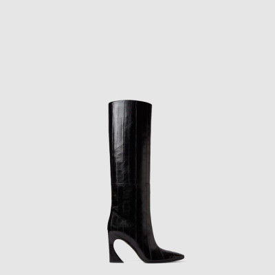 펜디 여성 아르코 가죽 부츠 - Fendi Womens Arco Leather Boots - fes8576x