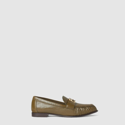 펜디 여성 가죽 로퍼 - Fendi Womens Leather Loafers - fes8607x