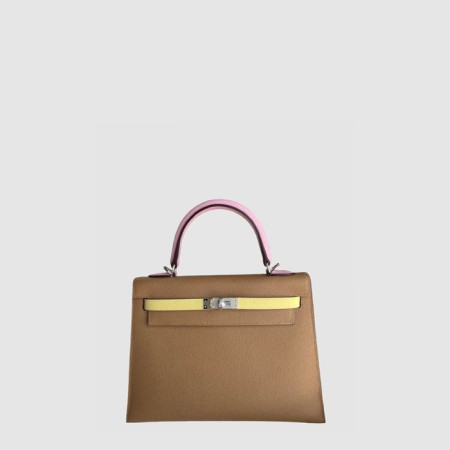 에르메스 여성 켈리 앱송 25 셀리에 - Hermes Womens Kelly Abson 25 Cellier - heb11436x