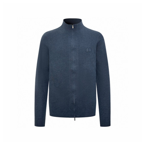 디올 남성 집업 스웨터 - Dior Mens Zip-up Sweater - dic8935x
