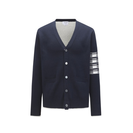톰브라운 여성 브이넥 가디건 - Thom Browne Womens V-neck Cardigan - thc9032x