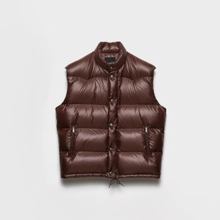프라다 남성 다운 베스트 - Prada Mens Down Vest - prc9670x