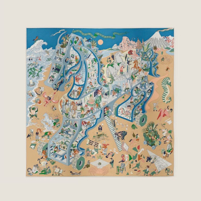 에르메스 여성 스퀘어 스카프 - Hermes Womens Square Scarf - acc5967x