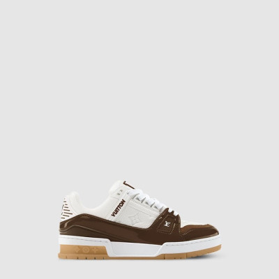 루이비통 남성 LV 트레이너 스니커즈 - Louis vuitton Mens LV Trainer Sneakers - lvs8664x