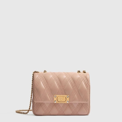 발렌티노 여성 가라바니 67 퀼팅 미디엄 숄더백 - Valentino Womens Garavani 67 Quilted Medium Shoulder Bag - vab11948x