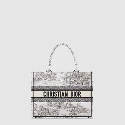 디올 여성 북토트 미디엄 백 - Dior Womens Book Tote Medium Bag - dib12005x