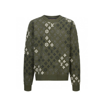 루이비통 남성 라운드 스웨터 - Louis vuitton Mens Round Sweater - lvc9688x