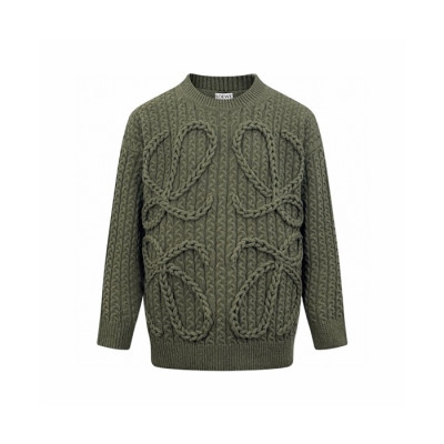 로에베 남성 라운드 스웨터 - Loewe Mens Round Sweater - loc9701x