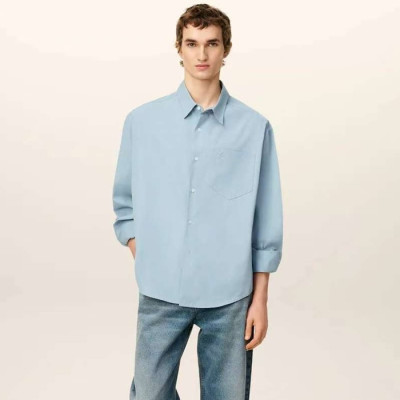 아미 남성 베이직 셔츠 - Ami Mens Basic Shirts - amc9731x