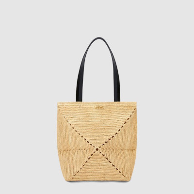 로에베 여성 미디엄 퍼즐 폴드 토트 - Loewe Womens Medium Puzzle Fold Tote - lob12132x