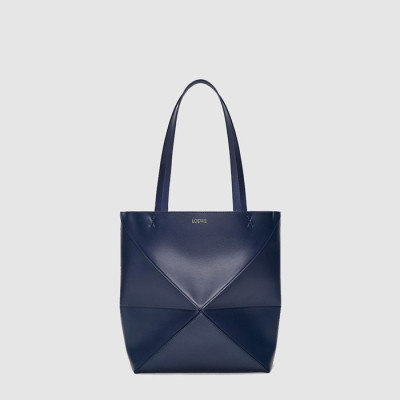 로에베 여성 미디엄 퍼즐 폴드 토트 - Loewe Womens Medium Puzzle Fold Tote - lob12136x