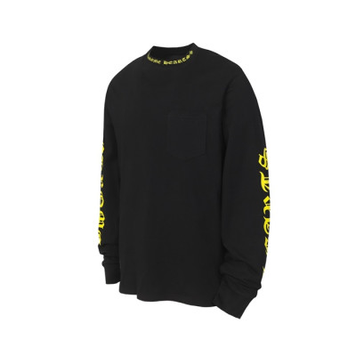 크롬하츠 남성 라운드 긴팔티 - Chrome Hearts Mens Round Tshirt - chc12138x