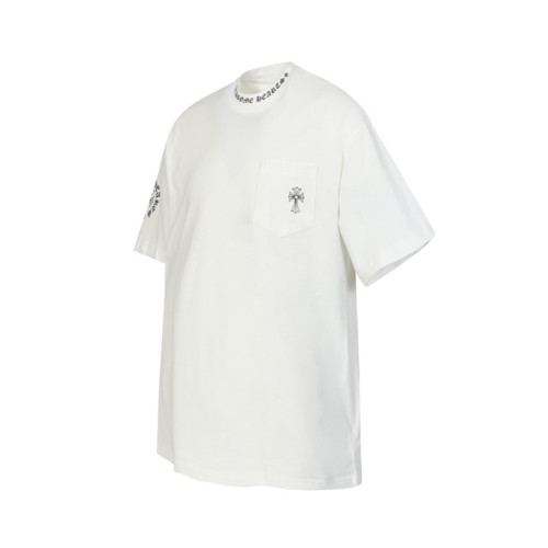 크롬하츠 남성 라운드 반팔티 - Chrom Hearts Mens Round Tshirt - chc12151x