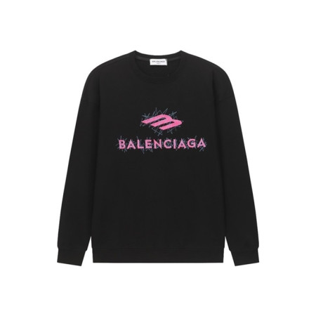 발렌시아가 남성 라운드 긴팔티 - Balenciaga Mens Round Tshirt - bac12174x