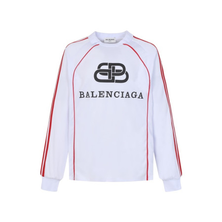 발렌시아가 남성 라운드 긴팔티 - Balenciaga Mens Round Tshirt - bac12175x