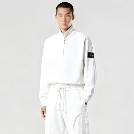 스톤아일랜드 남성 터틀넥 맨투맨 - Stone Island Mens Turtle-neck Tshirt - stc12214x