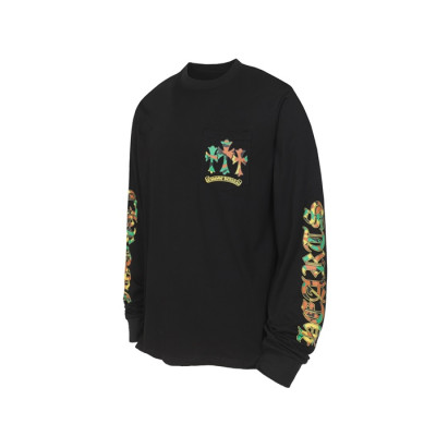 크롬하츠 남성 라운드 긴팔티 - Chrome Hearts Mens Round Tshirt - chc12213x