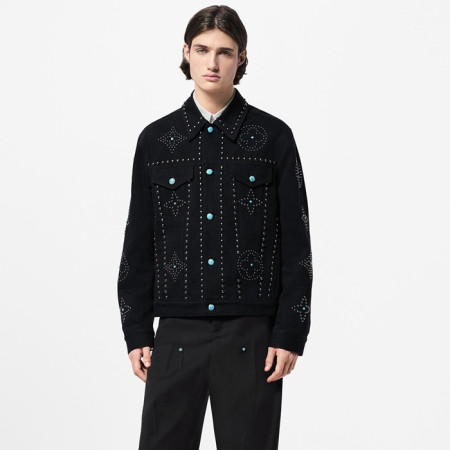 루이비통 남성 가죽 재킷 - Louis vuitton Mens Leather Jacket - lvc12250x