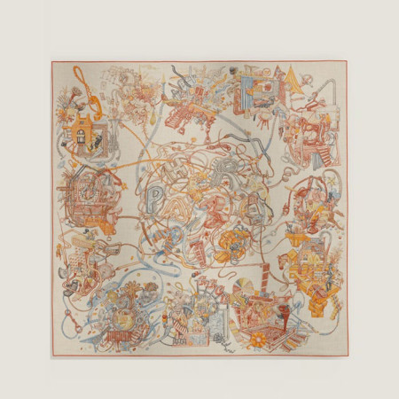 에르메스 여성 스퀘어 스카프 - Hermes Womens Square Scarf - acc6140x