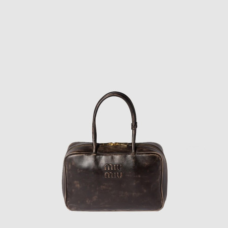 미우미우 여성 가죽 보 백 - Miumiu Womens Beau Bag - mib12174x