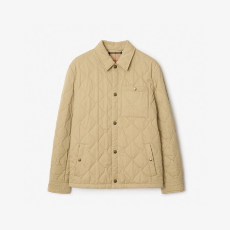 버버리 남성 리버시블 퀼팅 나일론 오버셔츠 - Burberry Mens Reversible Quilted Nylon Overshirt - buc12305x