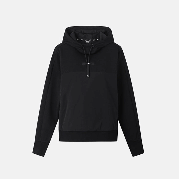 PXG 여성 믹스 후드 맨투맨&우븐 조거팬츠 세트 - gol1891x