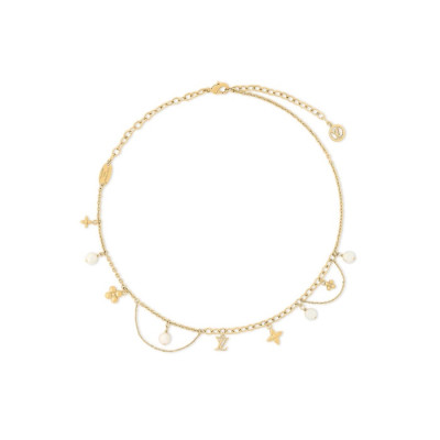 루이비통 여성 골드 네크리스 - Louis vuitton Womens Blooming Pearls Necklace - acc6177x