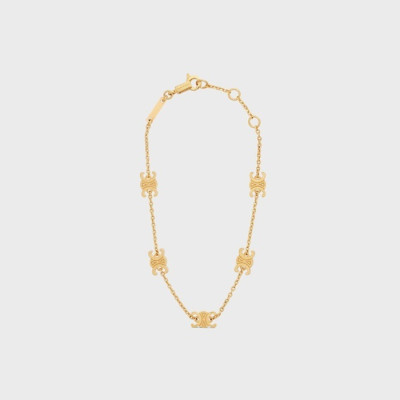 셀린느 여성 골드 팔찌 - Celine Womens Gold Bangle - acc6183x