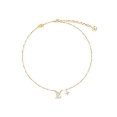 루이비통 여성 아이코닉 트레조 네크리스 - Louis vuitton Womens Iconic Tresor Necklace - acc6191x