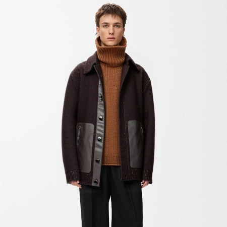 로에베 남성 니트 자켓 - Loewe Mens Knit Jacket - loc12316x