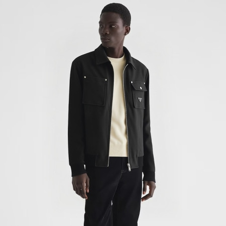 프라다 남성 다운 재킷 - Prada Mens Down Jacket - prc12335x